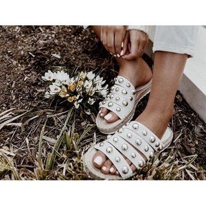 MARC FISHER LTD Brandie Espadrille Slide